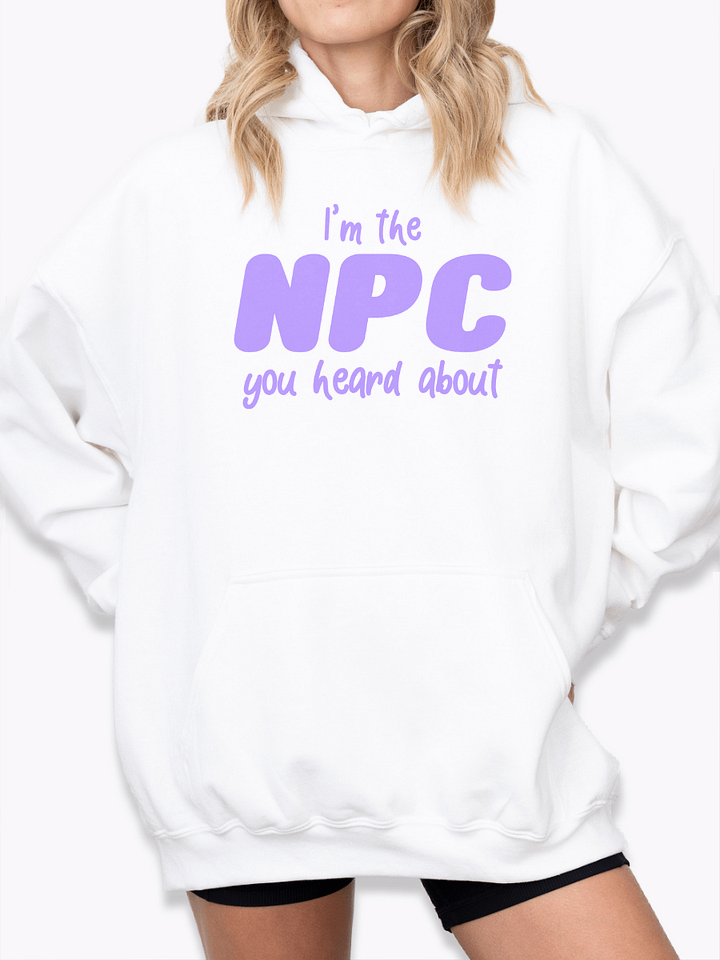 NPC Gamer - Pullover Hoodie ( Fleece-line ) product image (1)
