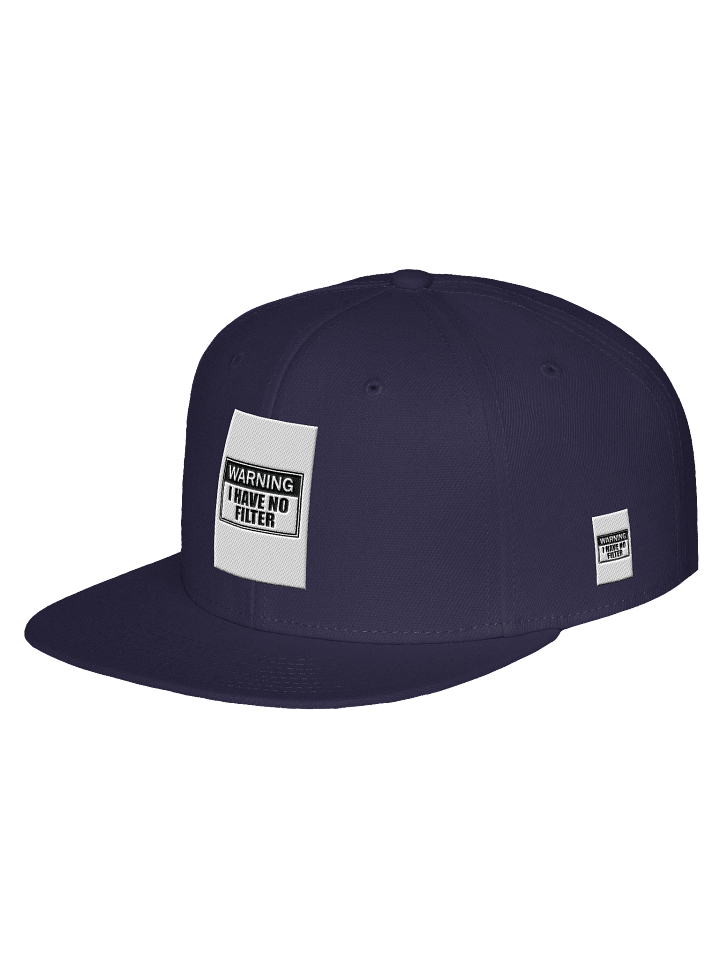 No Filter Attitude Snapback Cap product image (12)