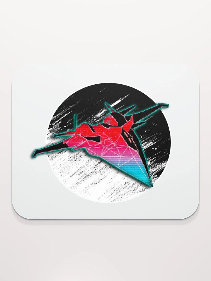 Shockwing Synth Plane Mousepad product image (2)