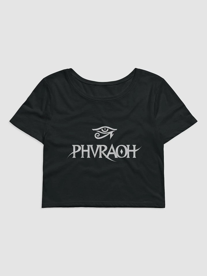 Black PHVRAOH Crop Top product image (1)