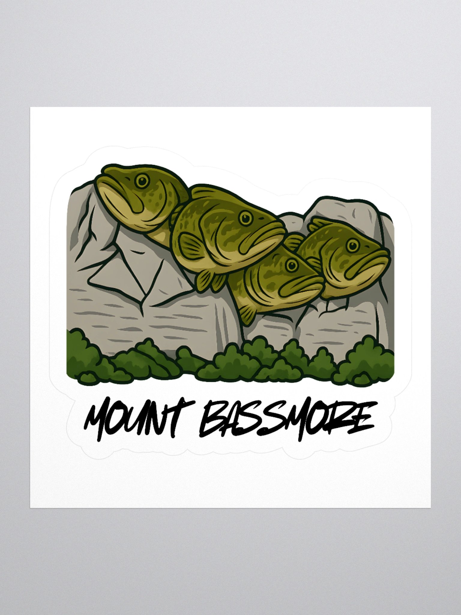 Mount Bassmore Stickers product image (2)