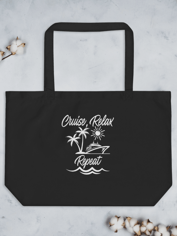 Cruise, Relax, Repeat Tote Bag product image (2)