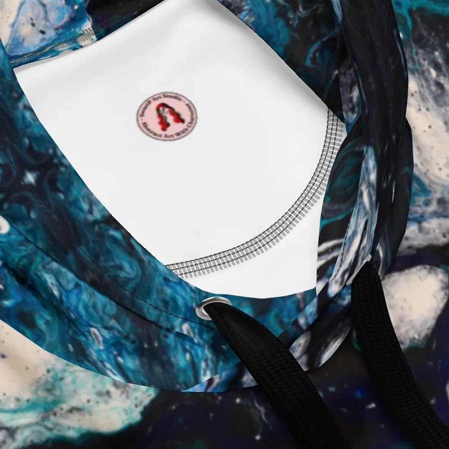 Abstract Water Hoodie product image (4)