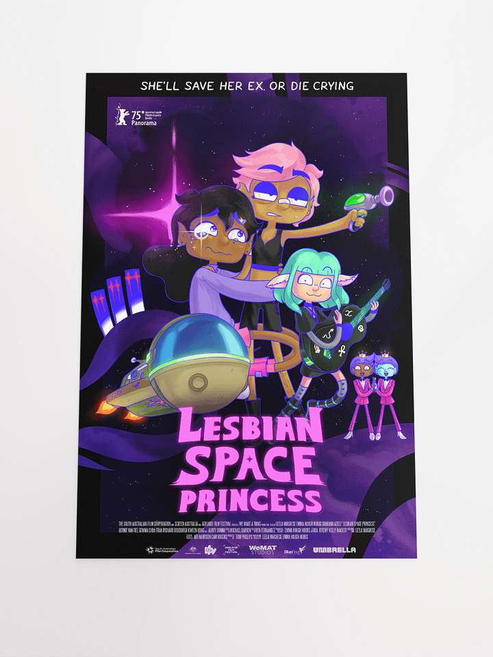 Lesbian Space Princess Not-Official Poster product image (1)