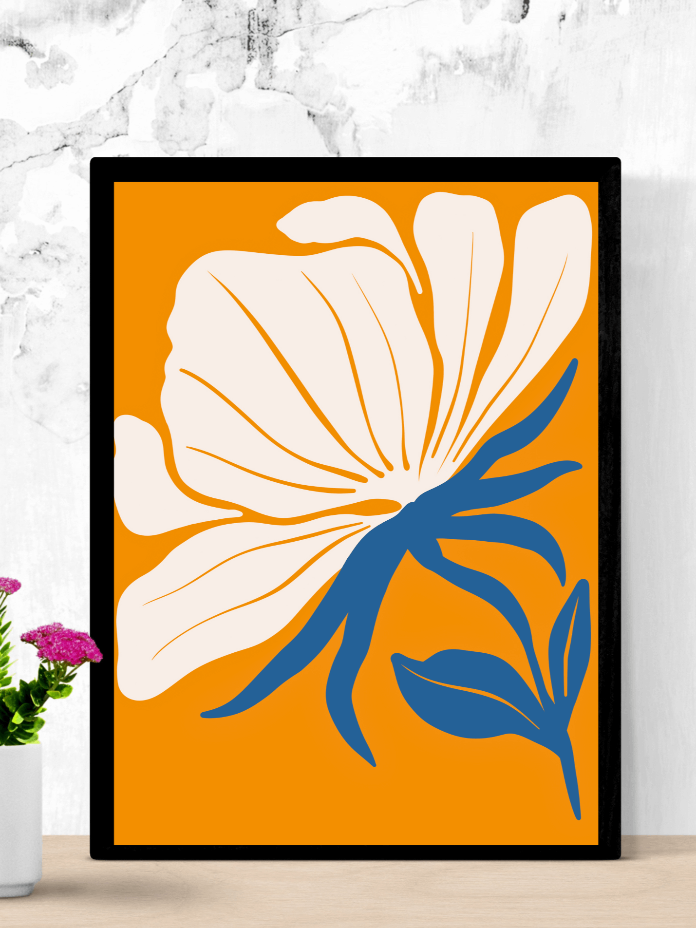 White Boho Flower New Digital Product product image (2)