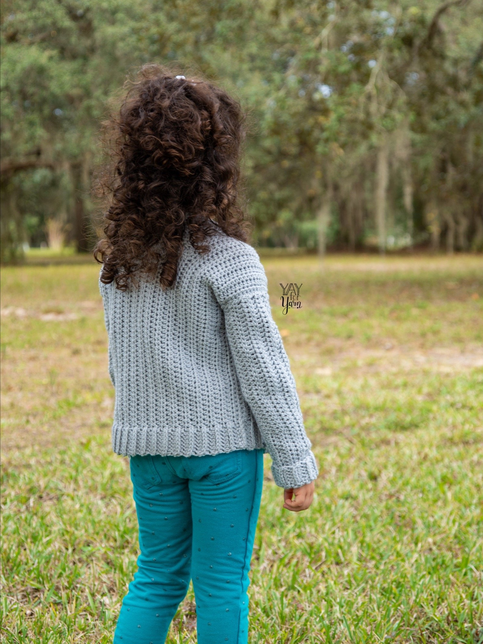 Mini Cozy Cardigan - Children's Sweater PDF Crochet Pattern & Video Tutorial product image (7)