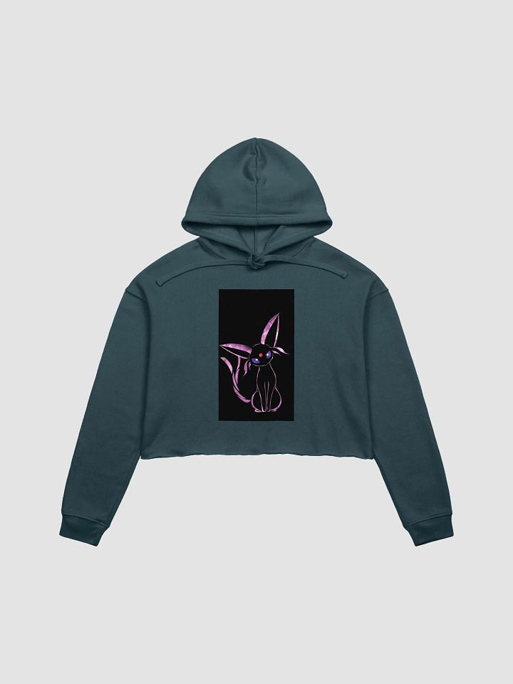 Pokemon Espeon Eevee Evolution Crop Hoodie product image (2)