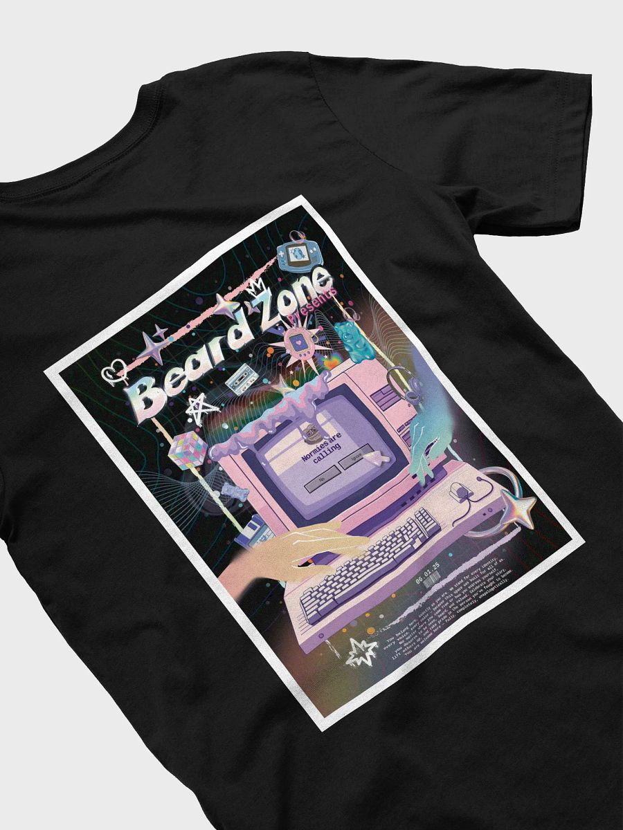 The Beard Zone Bubble Pride Graphic Tee product image (4)