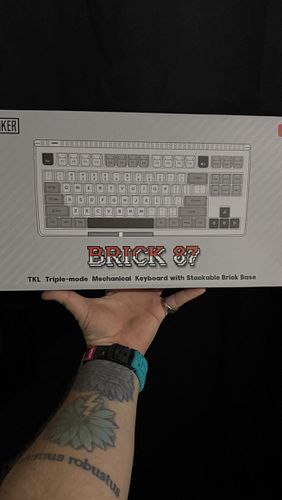 @epomakerkeyboard always makes sure that price and quality are balanced, and the Brick87 is a prime example of that! Stick ar...