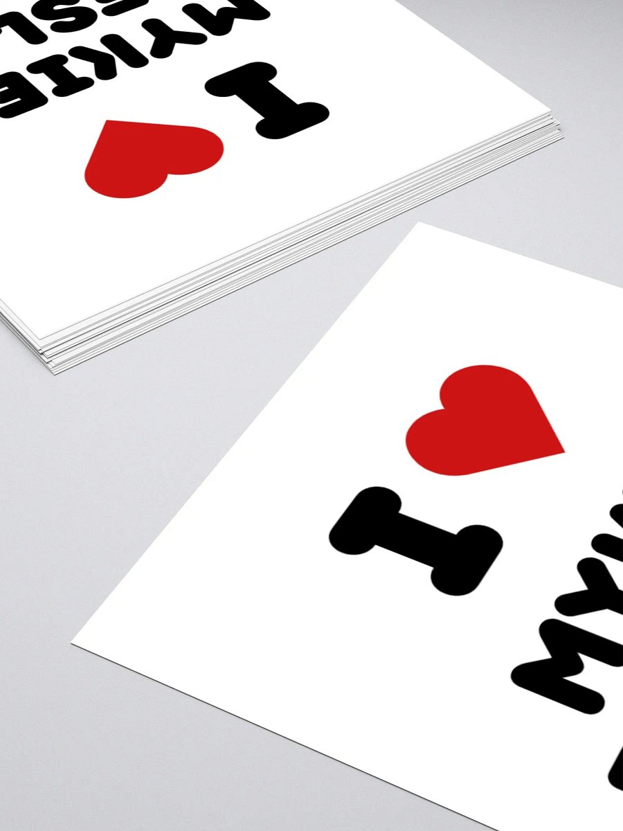 I <3 Mykie Presley Sticker product image (4)