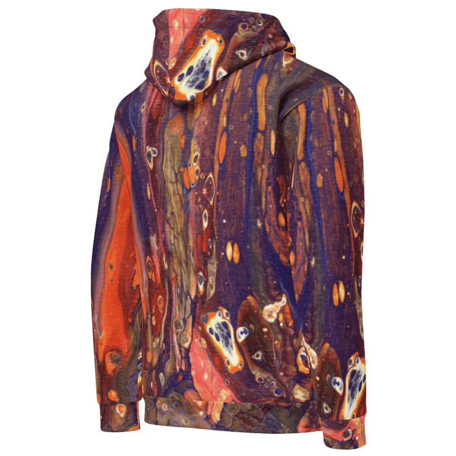 Hyperspace Fluid Acrylic All-Over Print Hoodie product image (6)