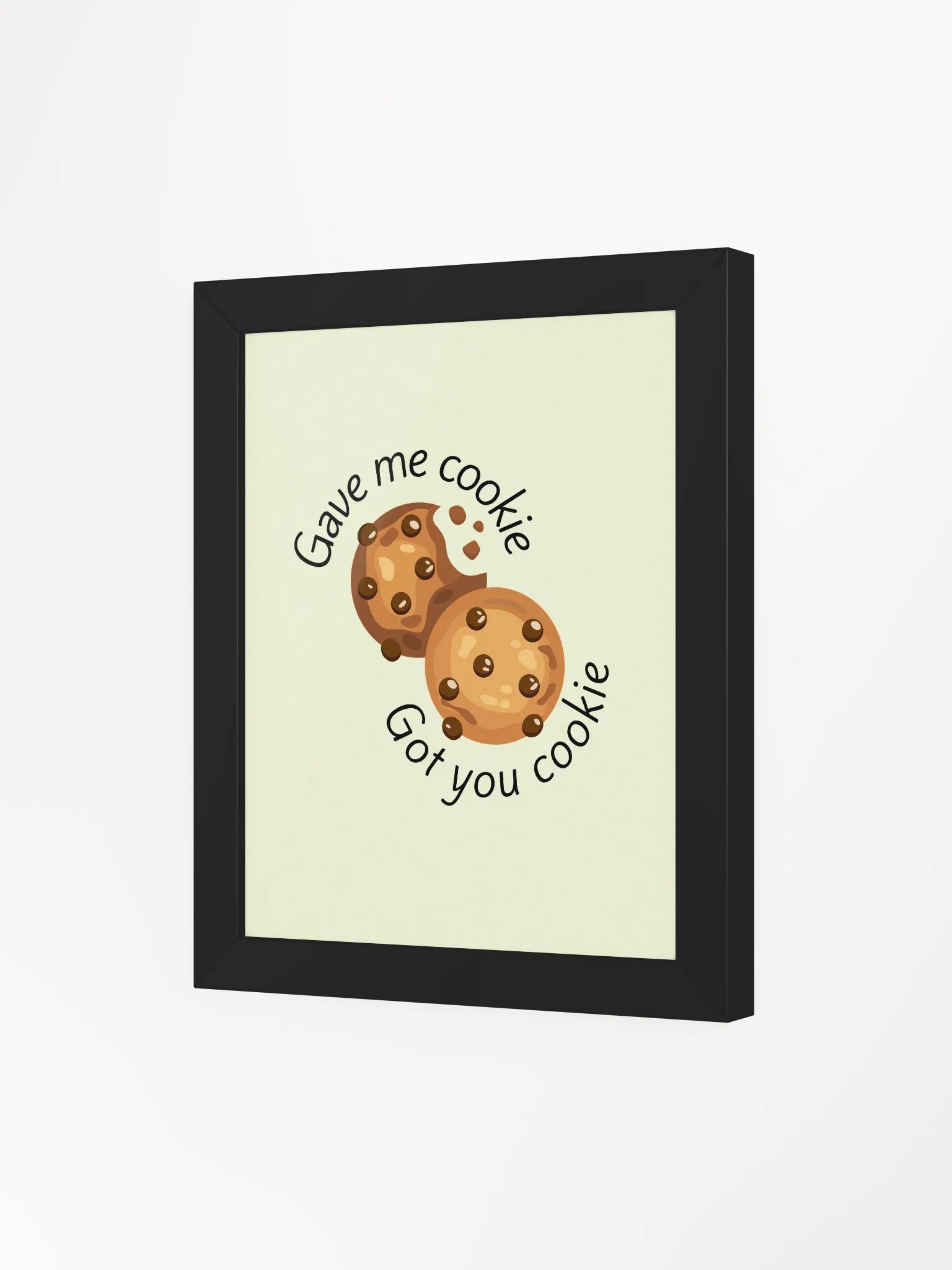 New Girl Cookie Scene Poster – Framed Matte Art Print for Sitcom Fans product image (3)