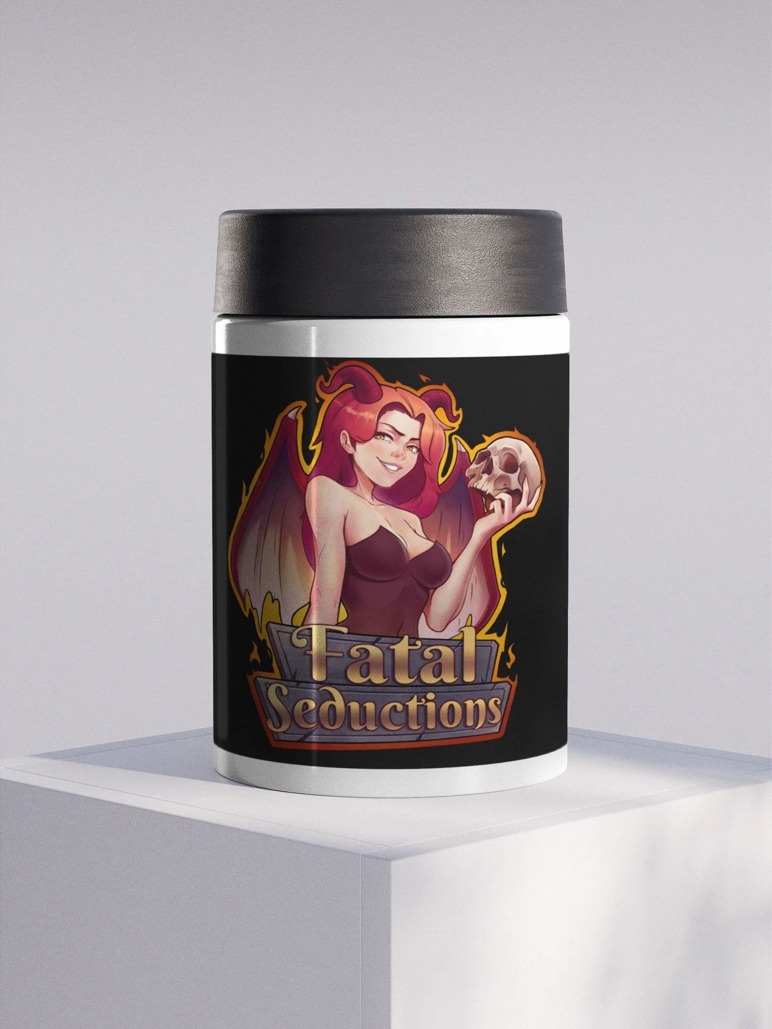 Affiliate Stainless Steel Koozie Black product image (2)