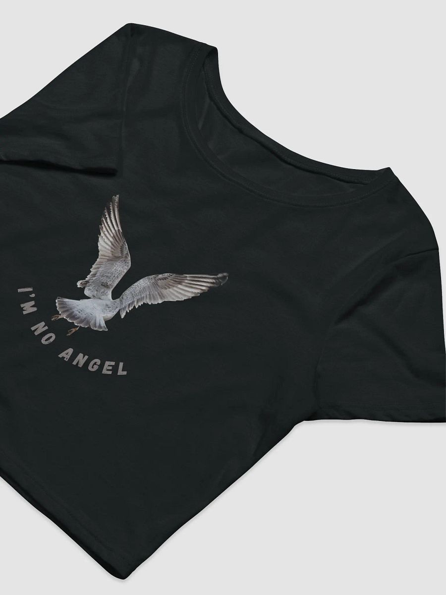 I'm No Angel Seagull Crop T-shirt product image (10)