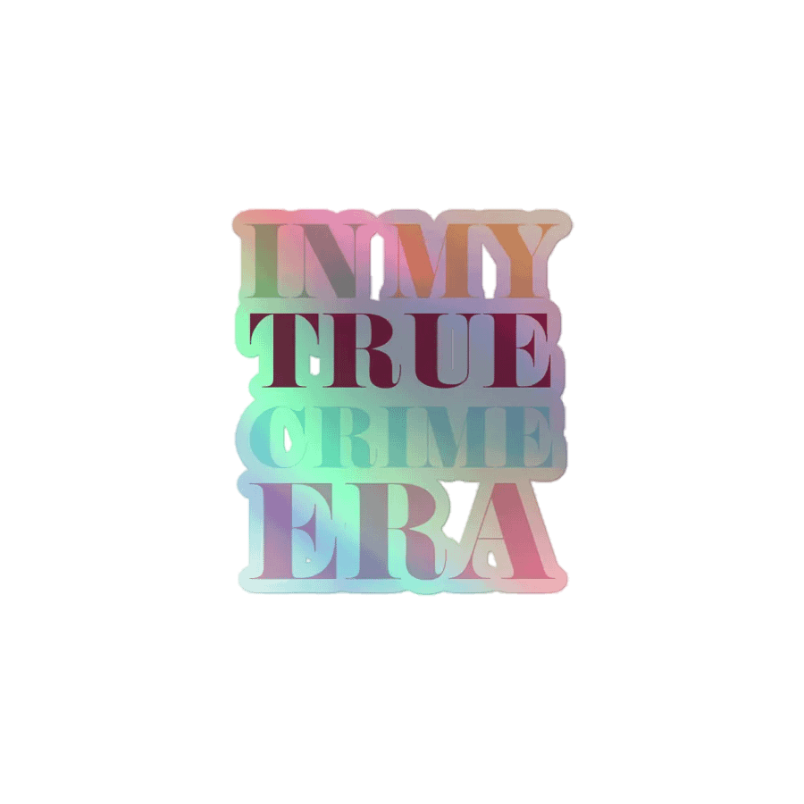 In My True Crime Era Sticker product image (1)