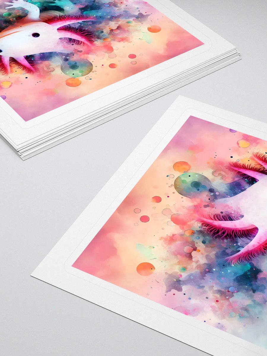Cute Axolotl Sticker – Axolotl Lovers Collection product image (4)