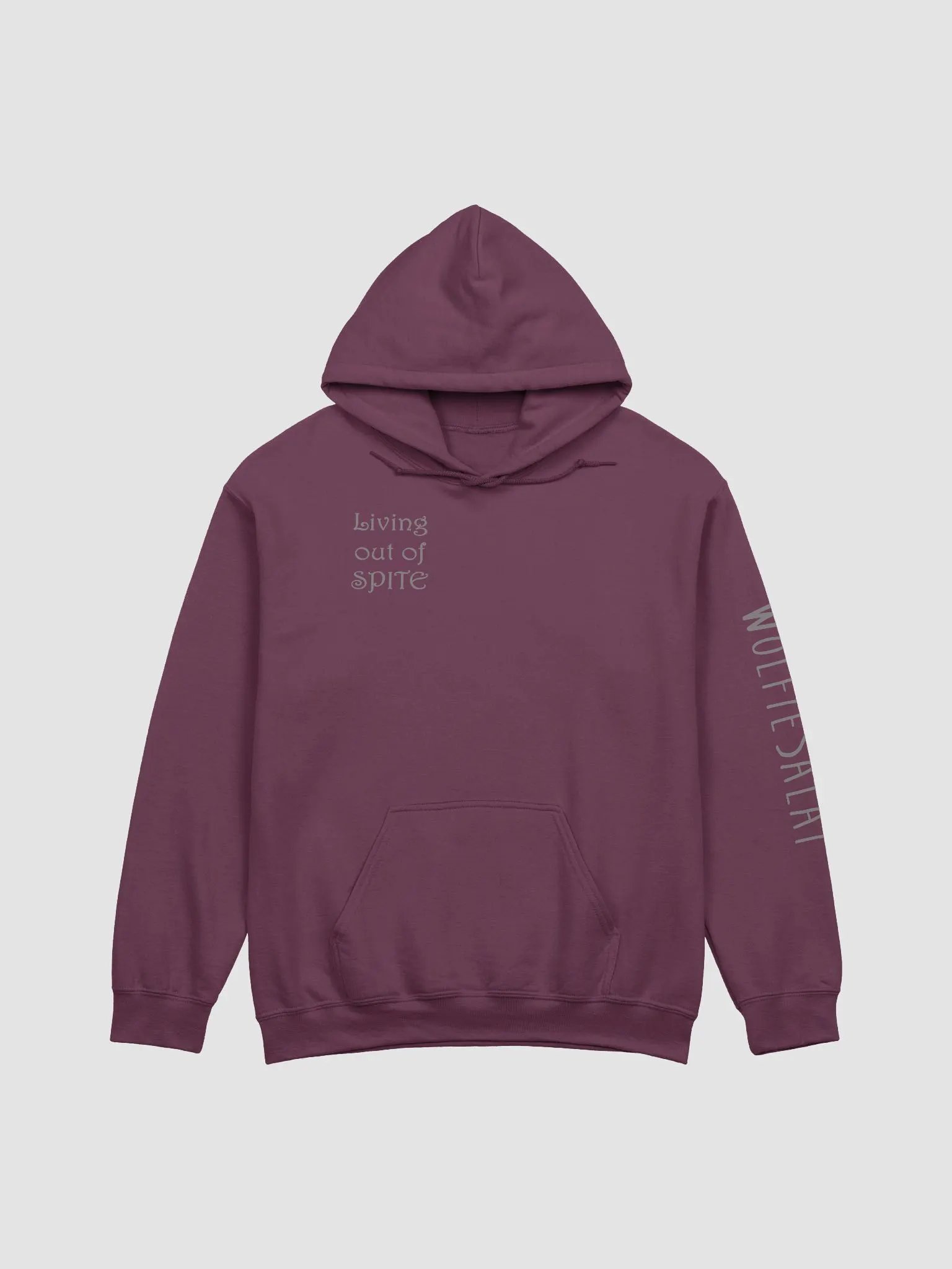 Living out of spite Hoodie v2 product image (2)