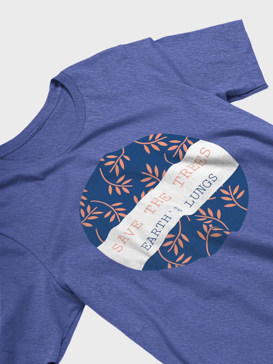 save the trees, earth's lungs. stylized supersoft tee product image (3)