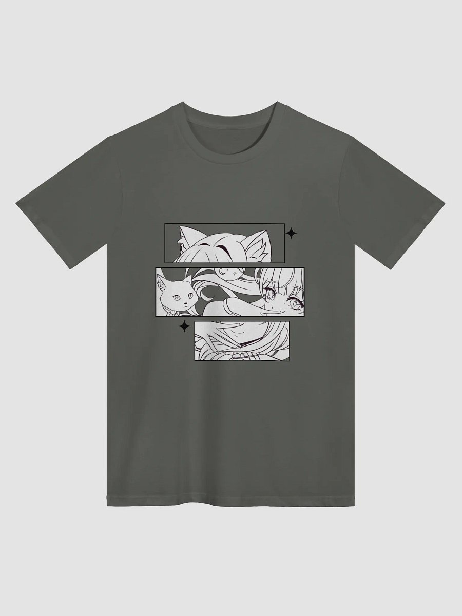 Snug Catgirl Anime Style Unisex T-Shirt product image (1)