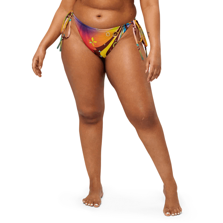 Sunburst Bloom String Bikini Bottoms product image (1)
