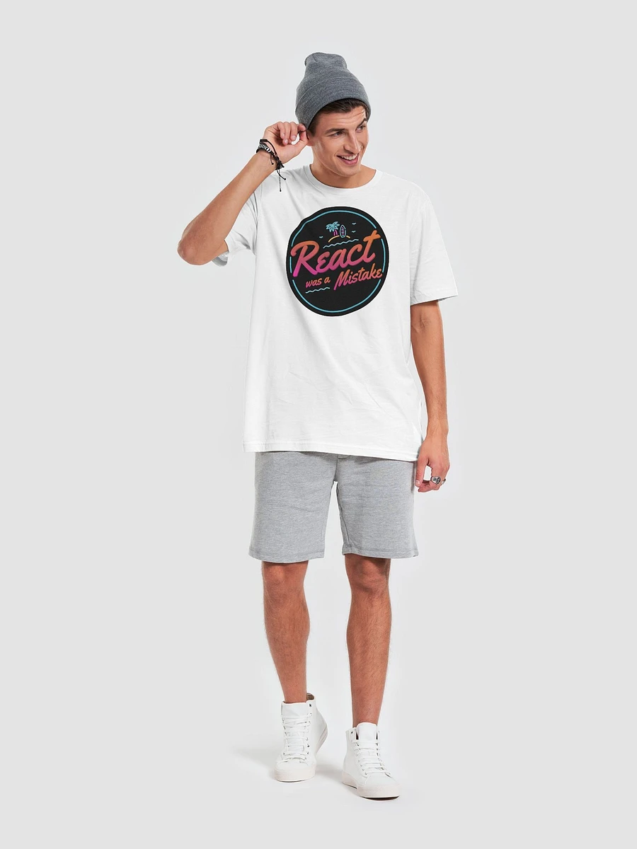 React was a Mistake Tee product image (16)