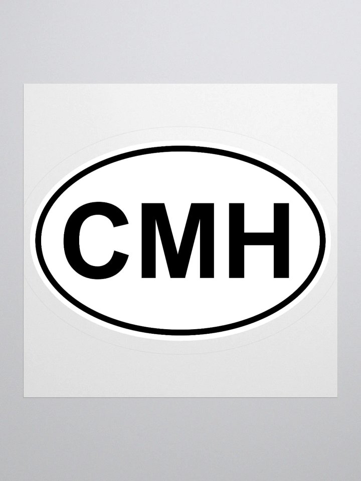CMH Oval Sticker product image (1)
