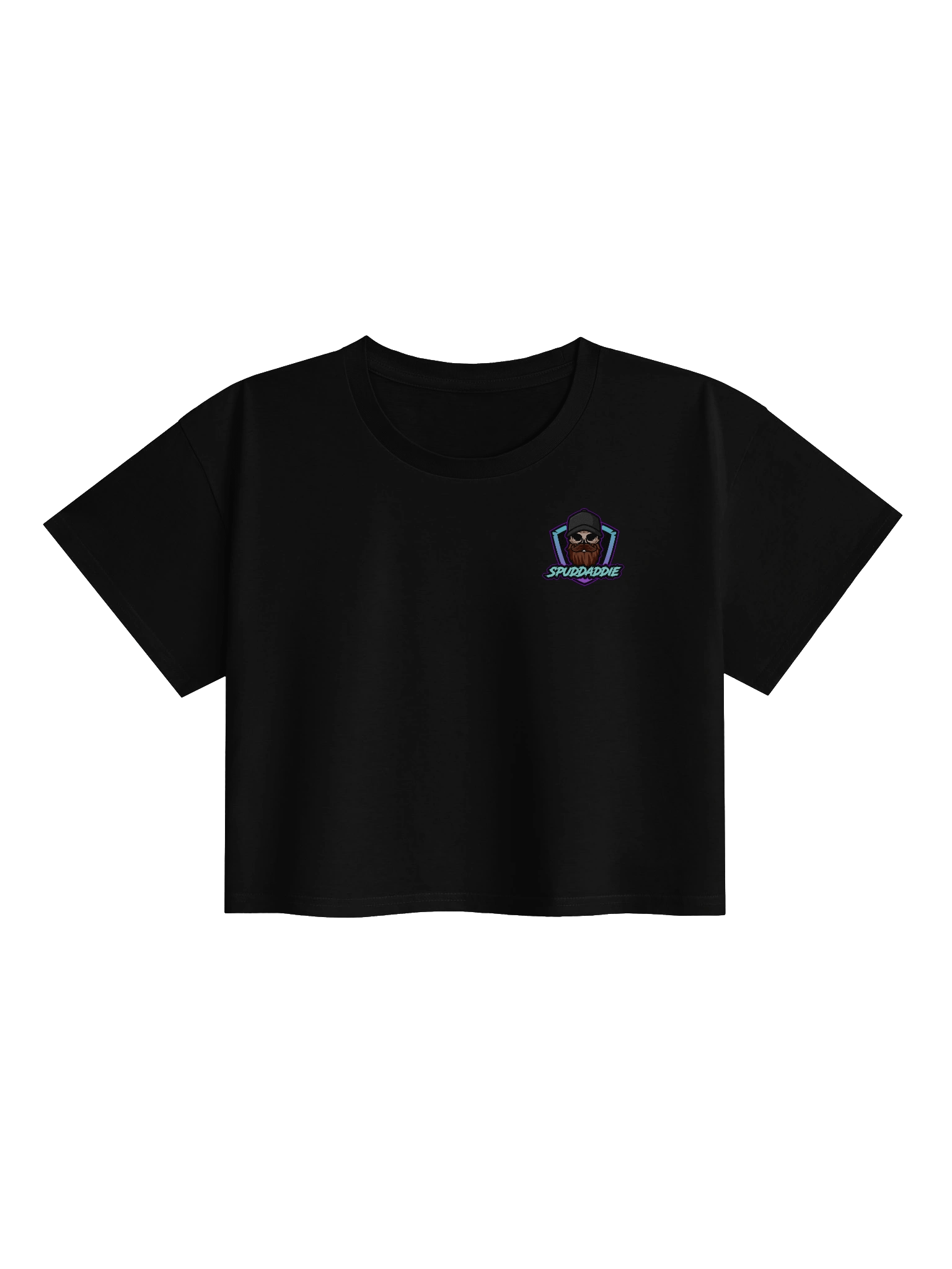 SpudDaddie Signature Logo Crop Tee product image (1)
