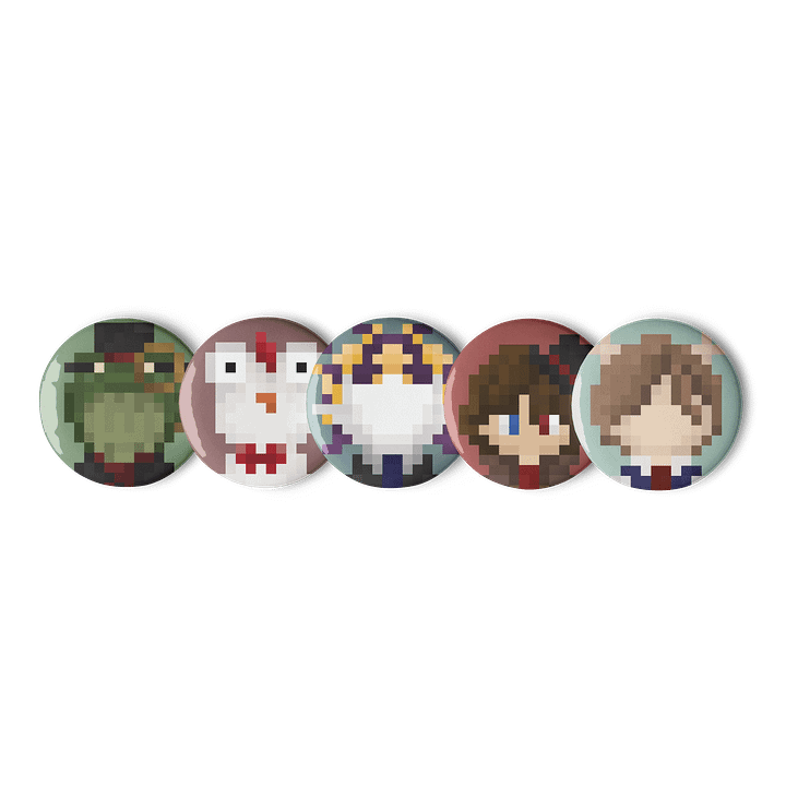 Starfault Collector-Pins "Dapper Duelists" Set product image (1)