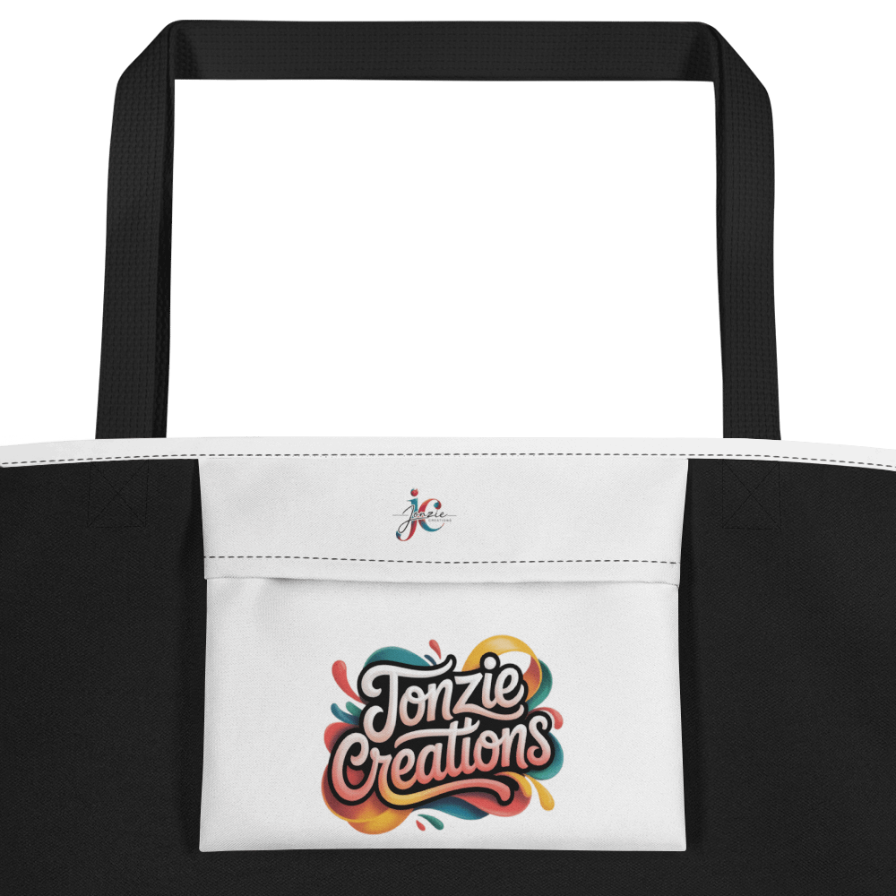 Vibrant Customizable Tote Bag - Jonzie Creations product image (2)
