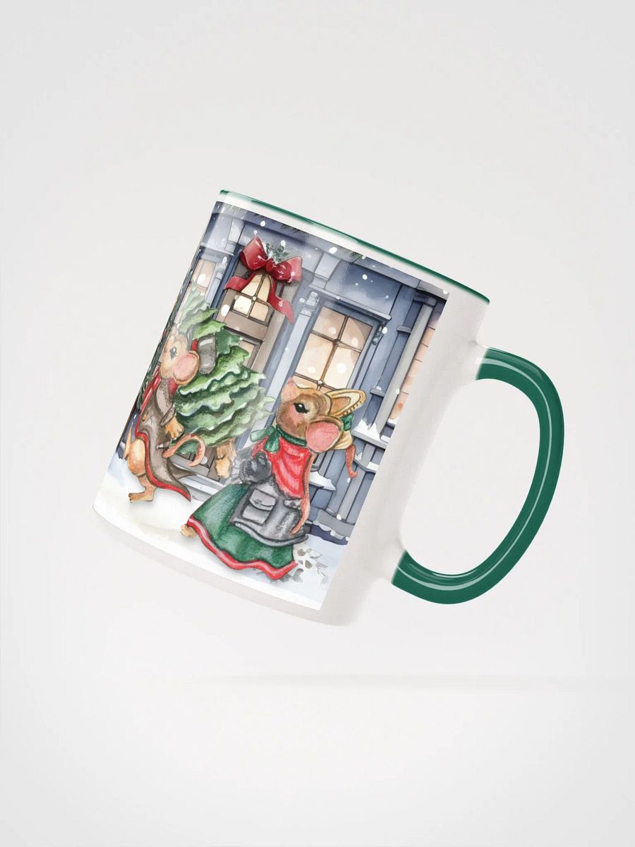 Prelude To Christmas Ceramic Mug | Holiday-Themed Mouse Design | It's A Mice Life Series product image (2)
