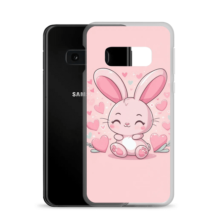 Lovely Bunny Heart Clear Case for Samsung® product image (21)