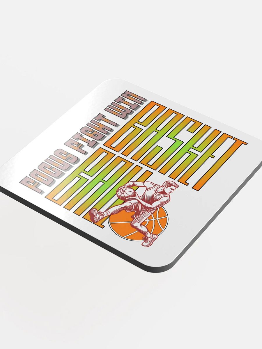 Focus Fight Win Basketball Coaster Set product image (4)