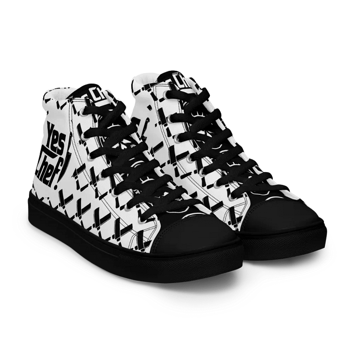 Yes Chef High Top White/Black Male product image (1)