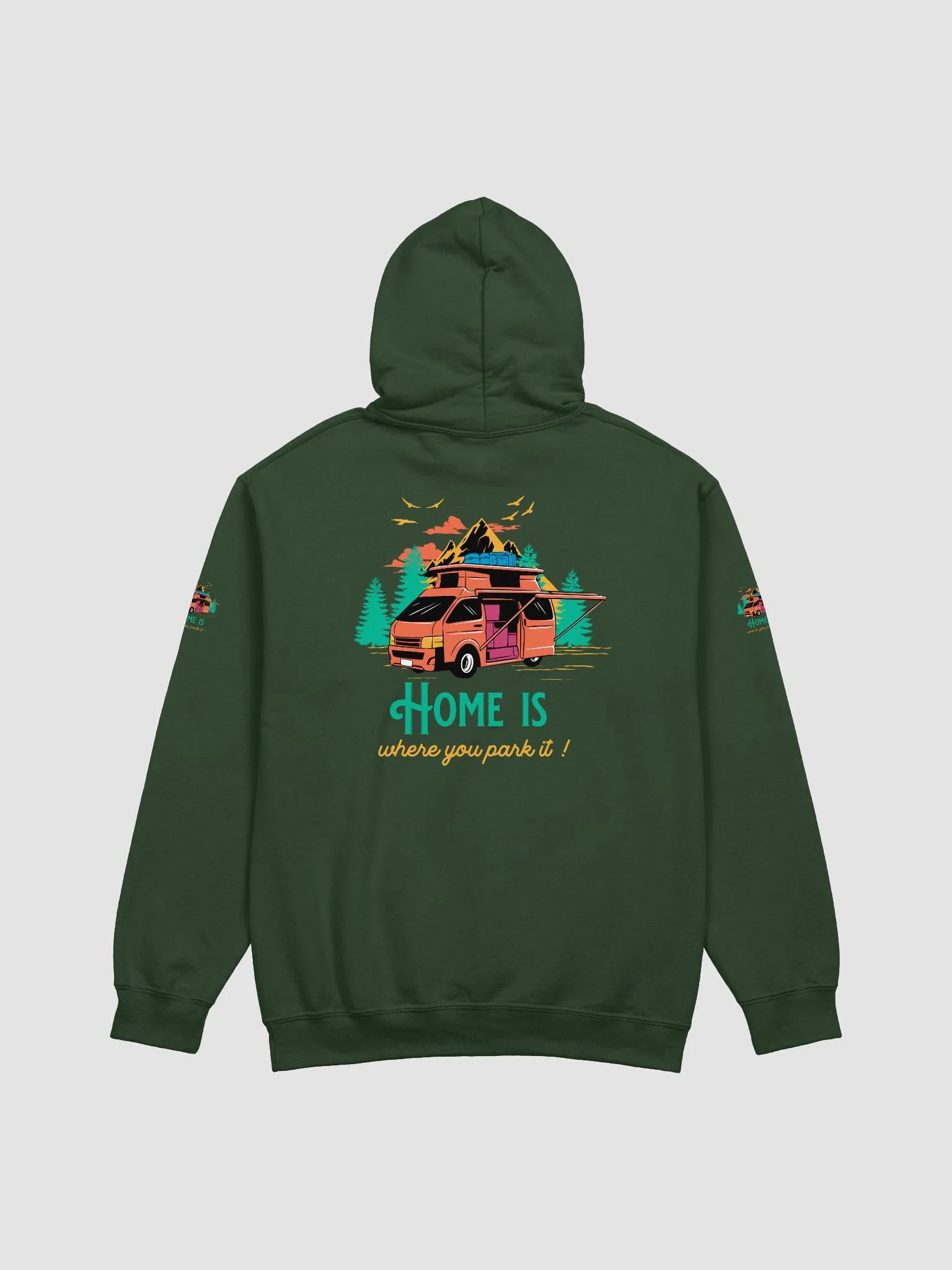 Home is Where You Park It - Camper Life Hoodie product image (2)