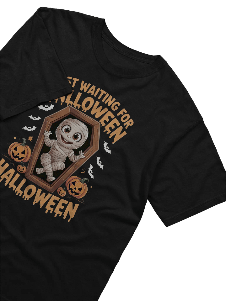 Just Waiting Halloween T-Shirt, Spooky Gift, Limited Edition Tee product image (2)