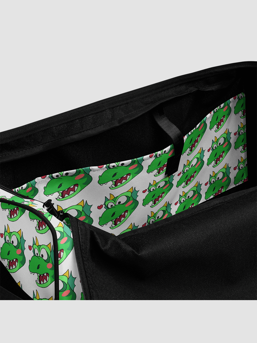 Love Green Dragon All-Over Print Duffle Bag product image (7)