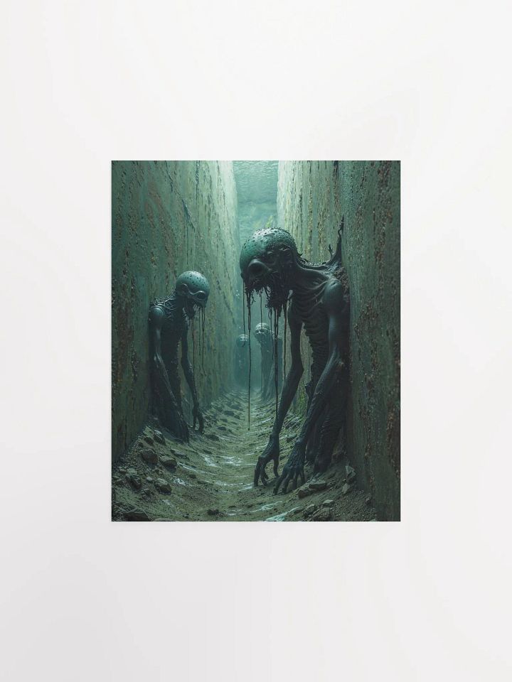 Ethereal Decay Matte Poster product image (3)