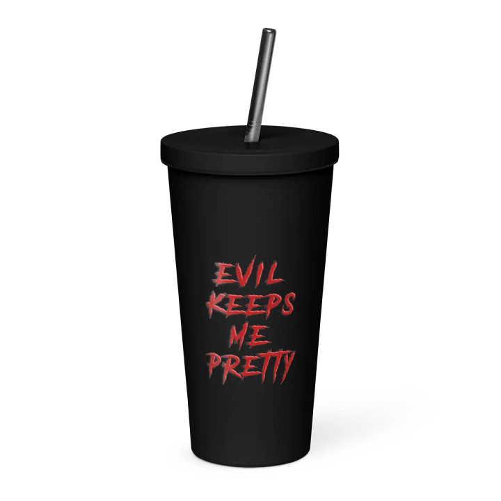 Pretty Black Tumbler product image (1)