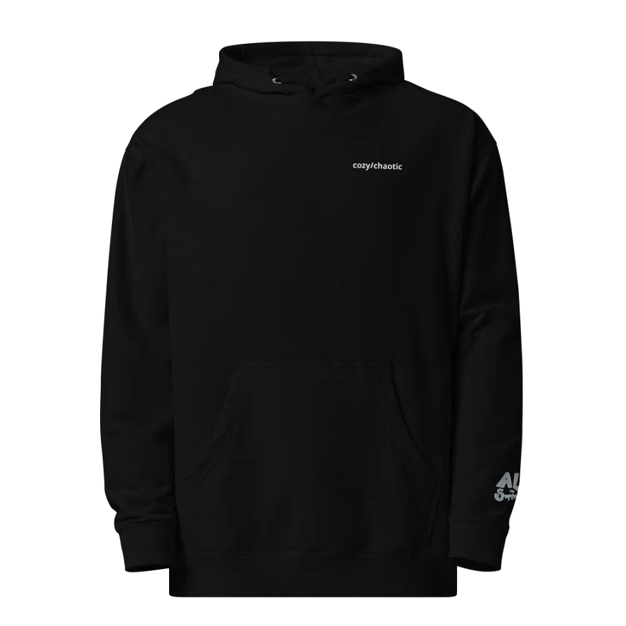 cozy/chaotic Embroidered Ghost Hoodie product image (1)