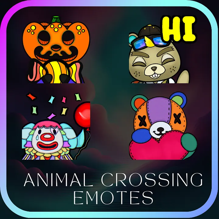 Animal Crossing Emotes product image (1)
