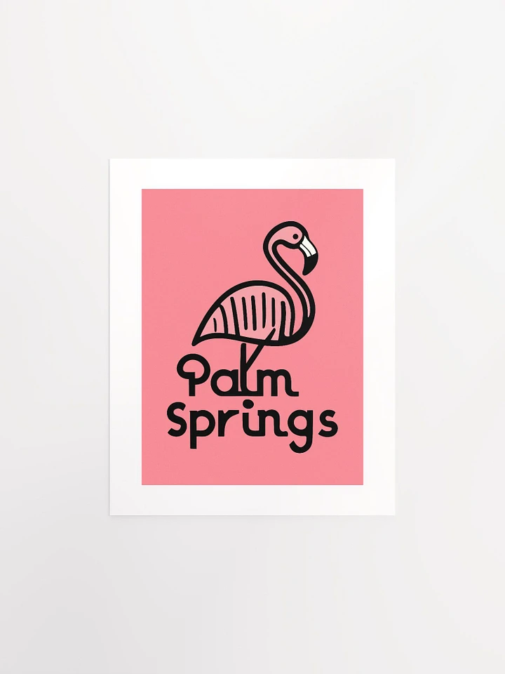 Palm Springs Pink Flamingo - Print product image (1)