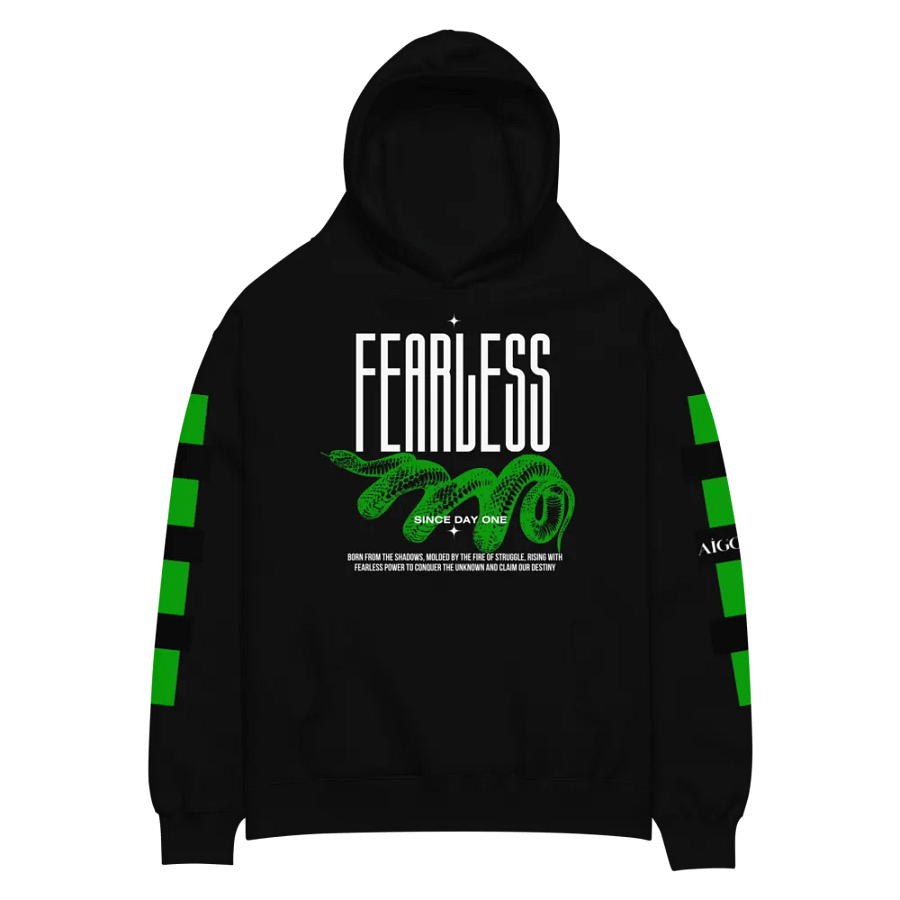Greenx Fearless oversized Hoodie product image (5)