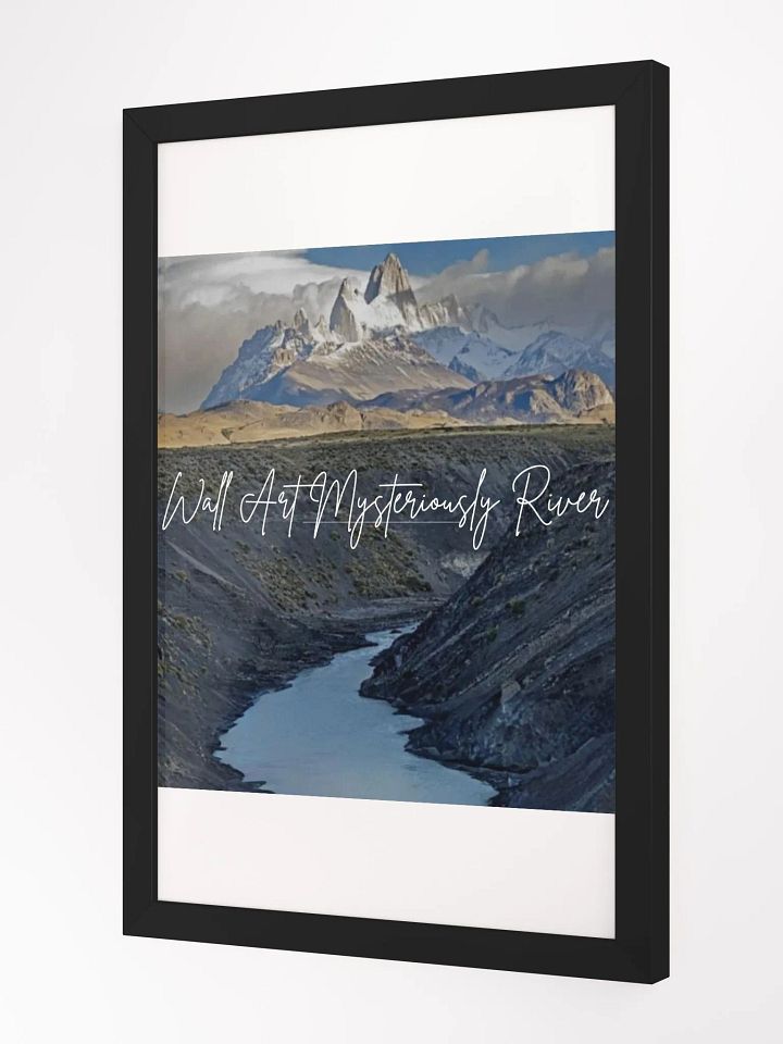 Wall Art Mysteriously River Framed High-Quality Matte Poster (in) product image (2)