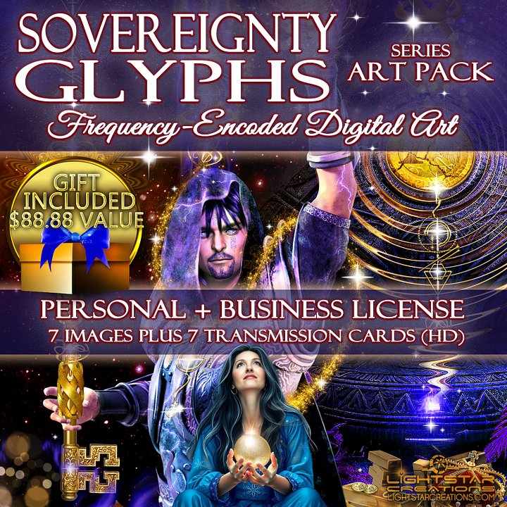 Sovereignty Glyphs Series Pack—Digital Art Bundle (Personal + Business License) product image (1)