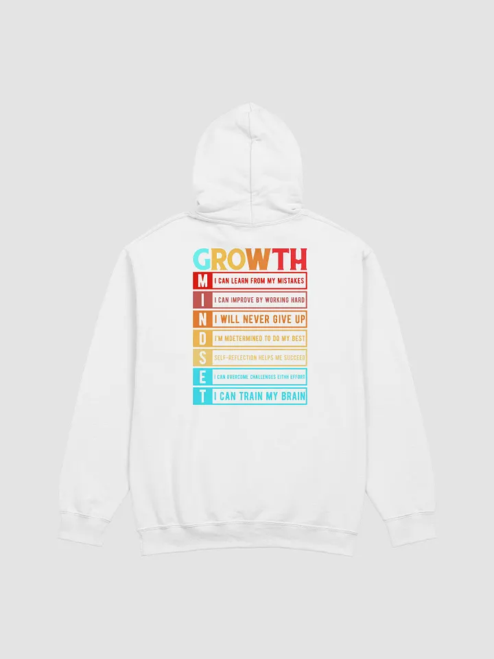 Growth Mindset Hoodie product image (1)