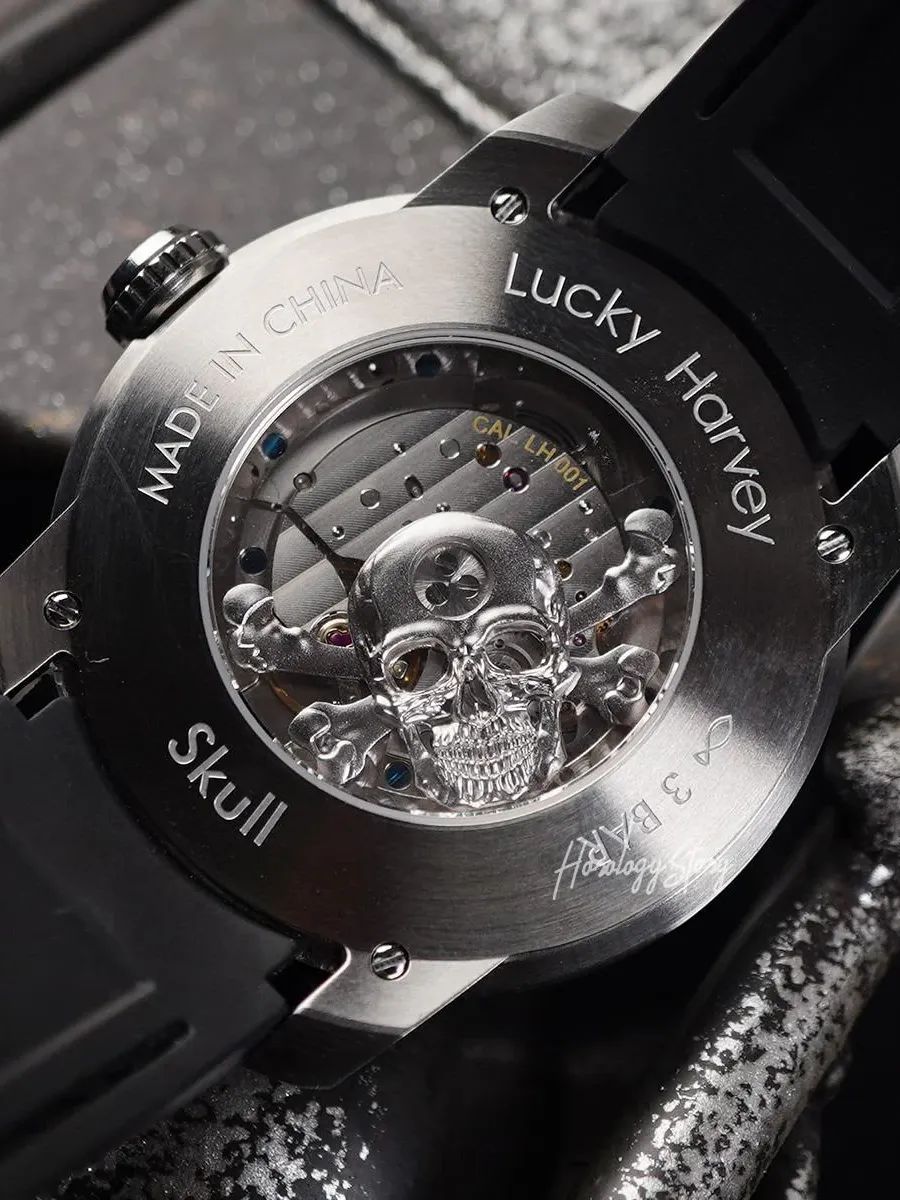 Lucky Harvey Silver Skull Dropping Jaws Limited 111 Pcs product image (10)