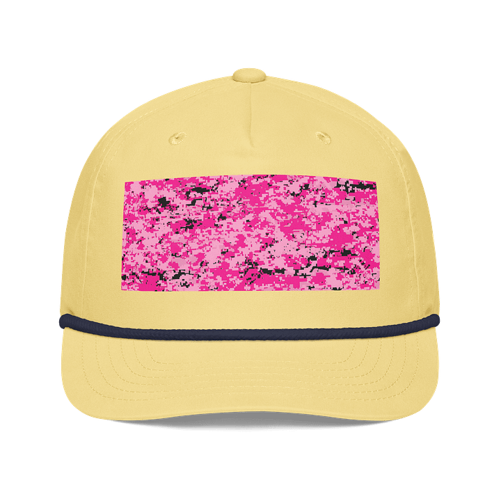 Pixel Pink Camo Golf Cap product image (1)