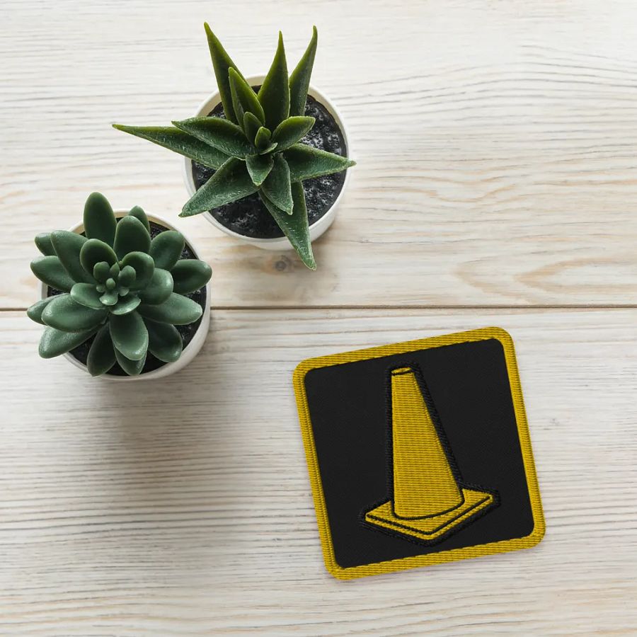 Cone Embroidered Patch product image (4)