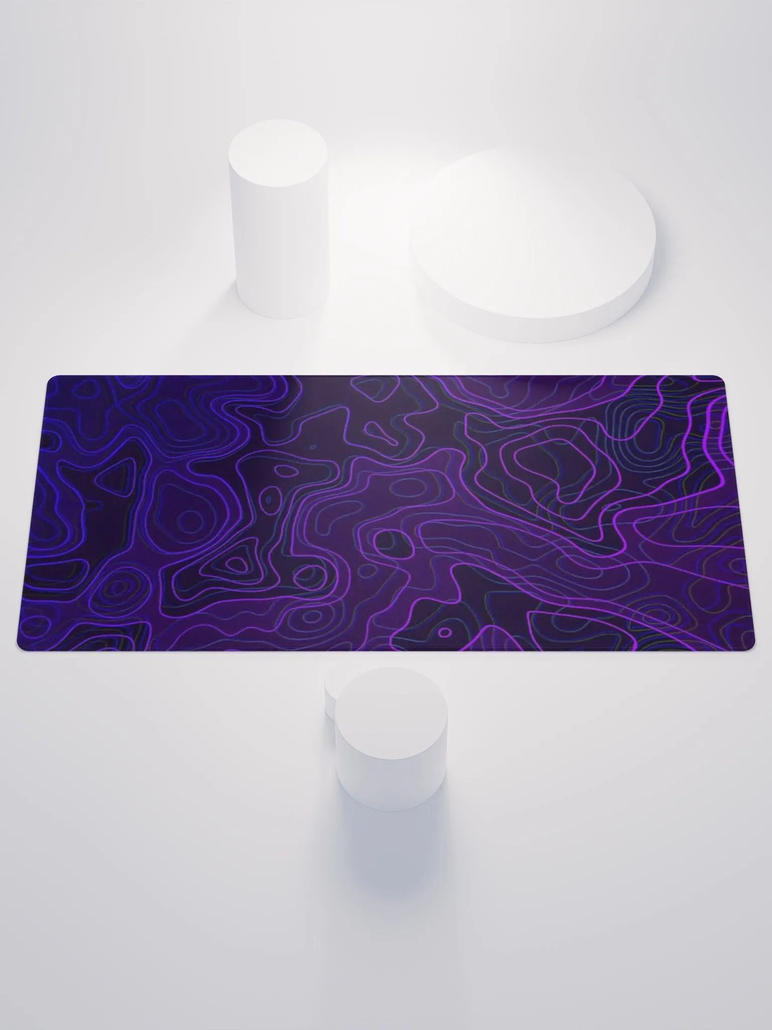 Psychedelic topography (DESK MAT) product image (1)
