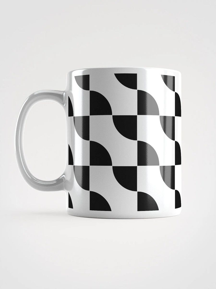 Sliced Circles Within Rectangles Pattern Design Mug product image (16)